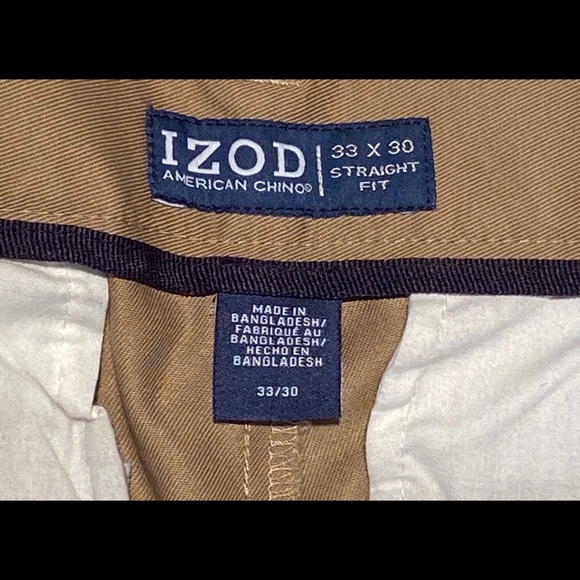 Men's American Chino Flat Front Straight Fit Pant - Picture 10 of 10